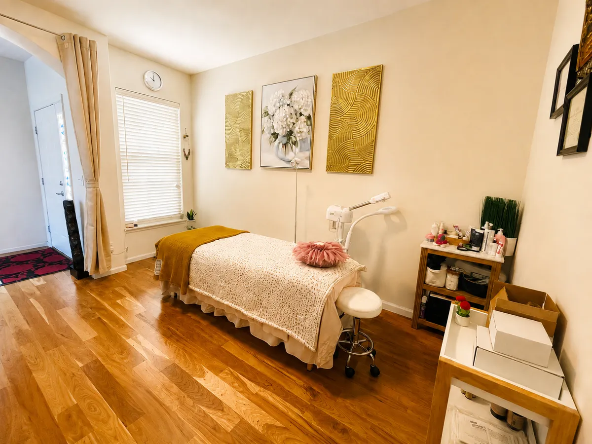 Private treatment room at Shrii Aesthetics in Aurora, Colorado