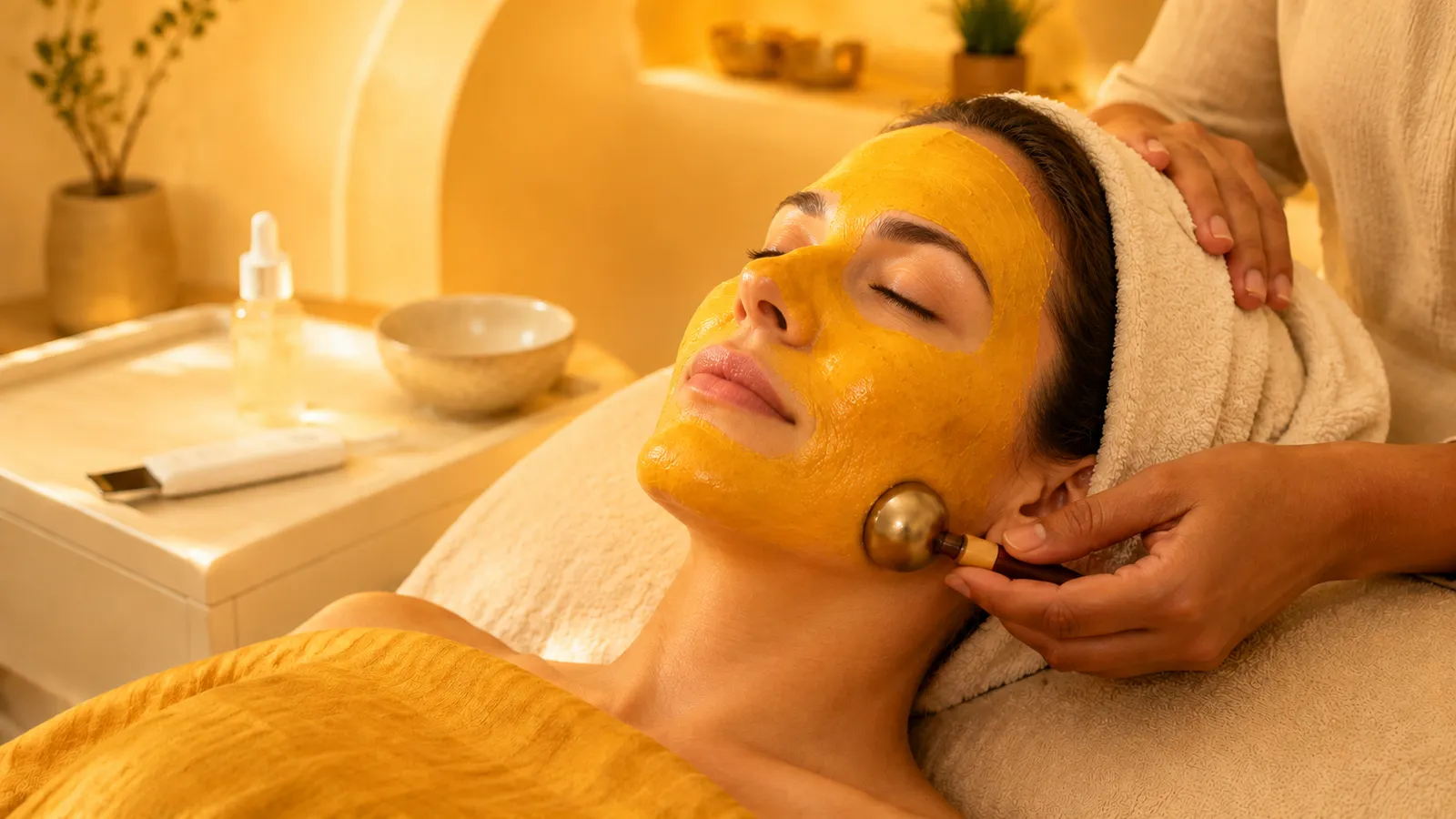 Holistic facial treatment at Shrii Aesthetics in Aurora Colorado