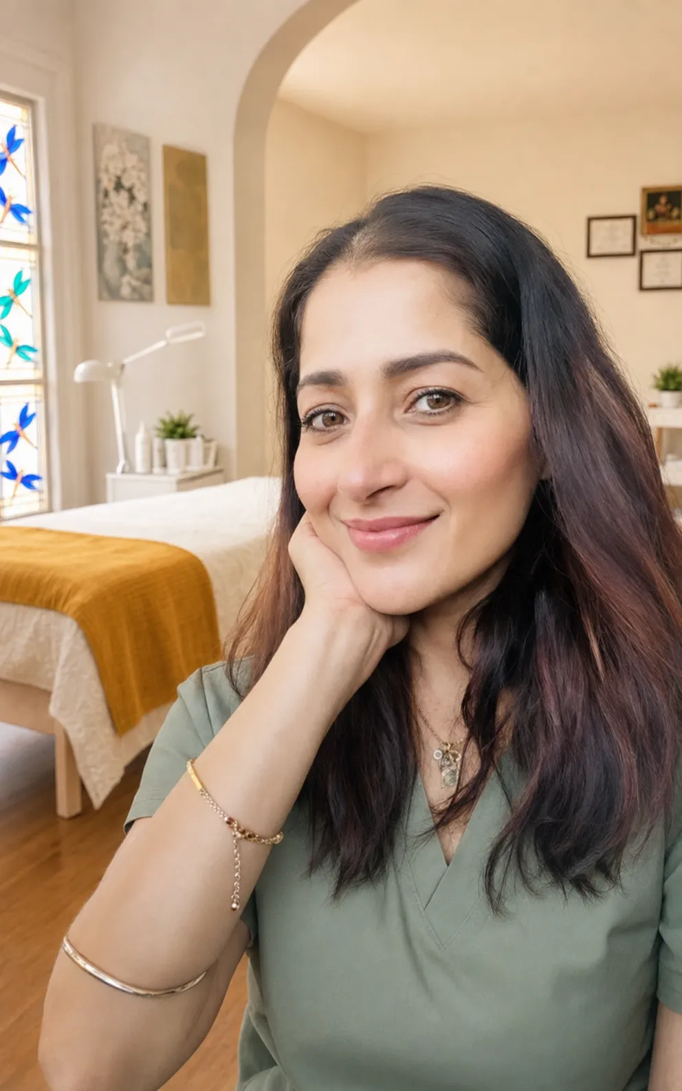 Rashmi Bhandari, founder and licensed aesthetician at Shrii Aesthetics